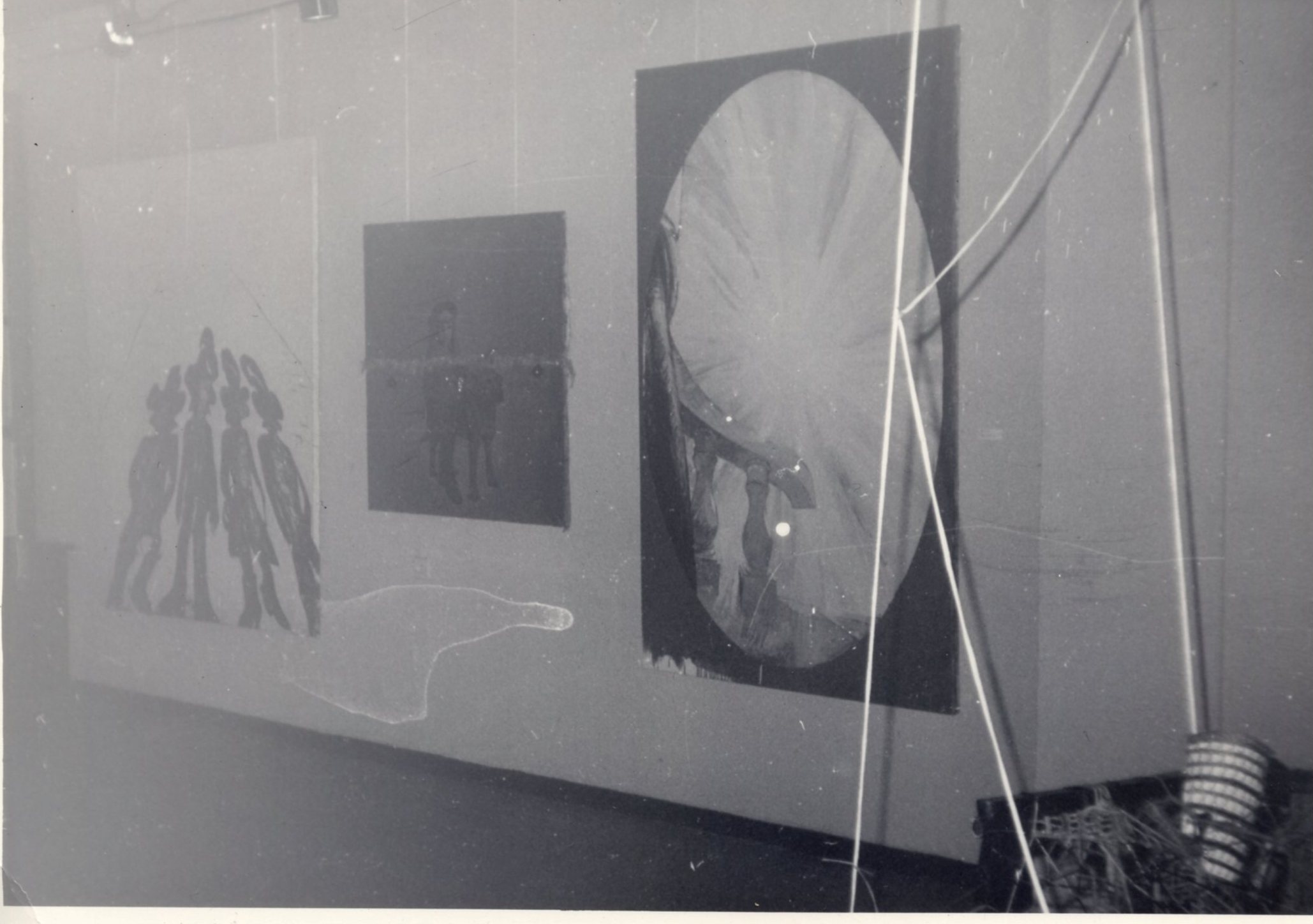 «Художники Паризької комуни», вигляд експозиції, галерея «УКV», 1991