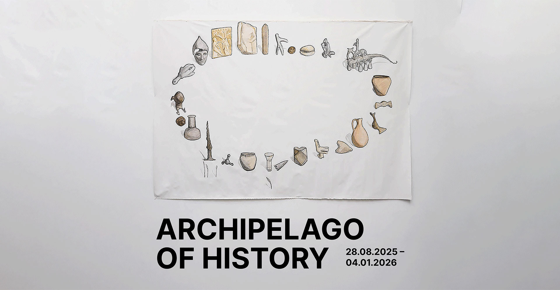 Curator tour of the exhibition “Archipelago of History” by Kateryna Botanova
